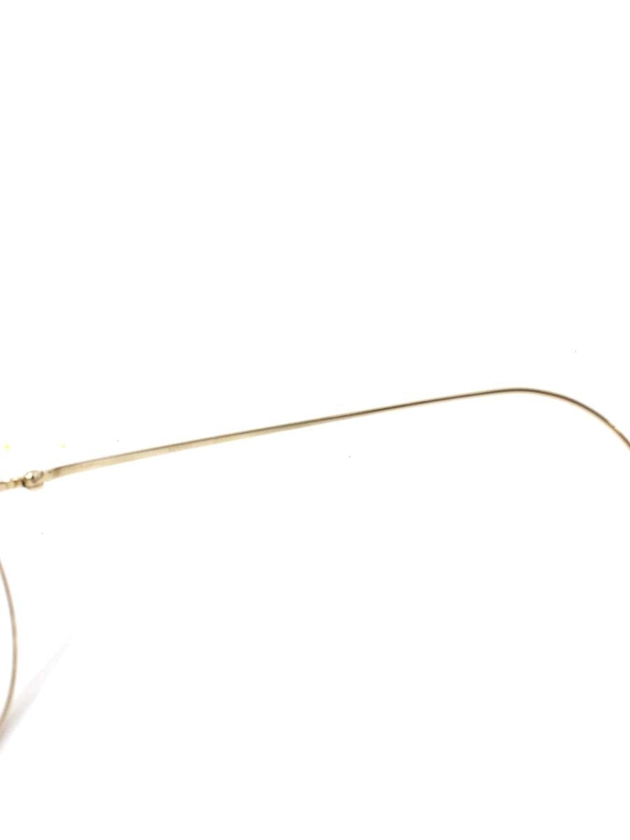 ayame(アヤメ) MANRAY メガネ ゴールド チタンフレーム フルリム ボストンシェイプ ITJX7R0ER85Y