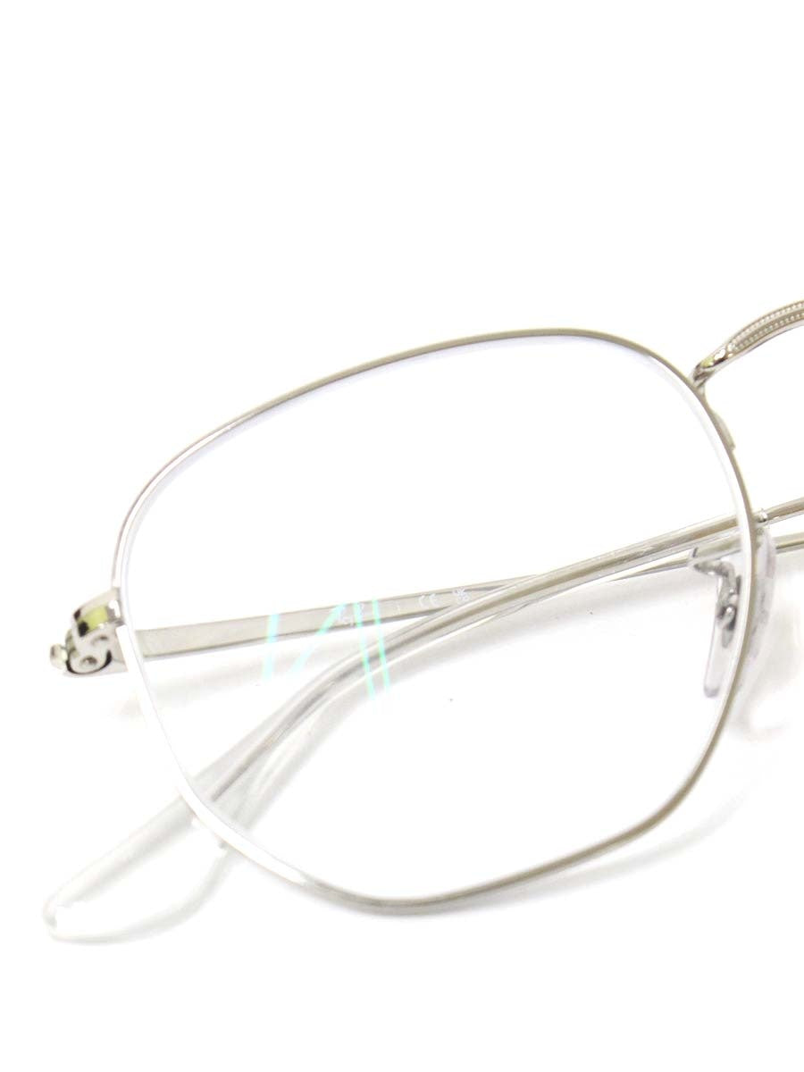 レイバン Hexagonal RB-6448 メガネ シルバー メタルフレーム フルリム ヘキサゴン ITO9TK2455BT