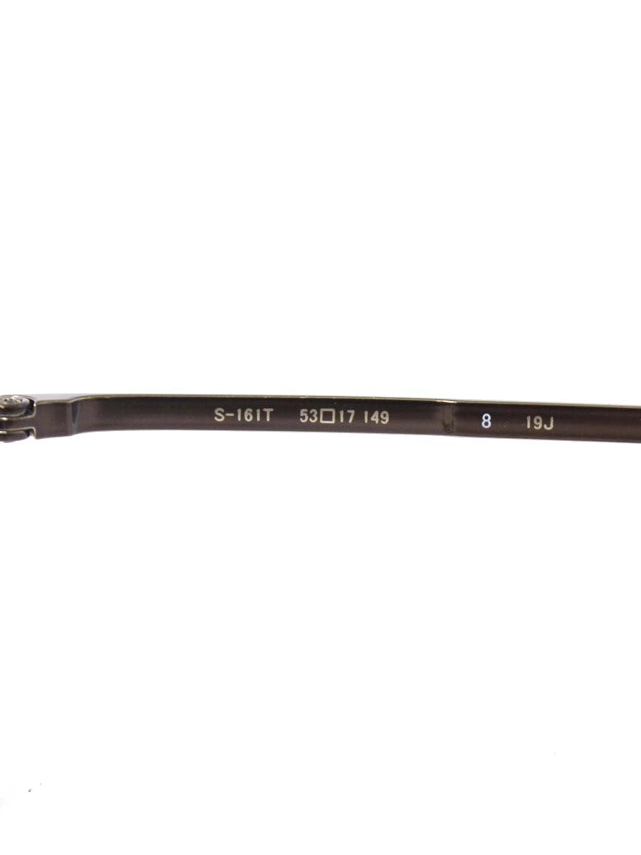 フォーナインズ S161T メガネ ブラウン 眼鏡 スクエア ITY6QPU2W7PY