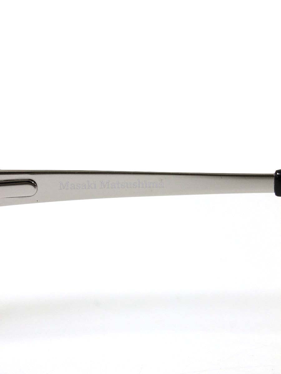 マサキマツシマ MF-1250 シルバー メタルフレーム フルリム スクエア ITGVAKI98QH4