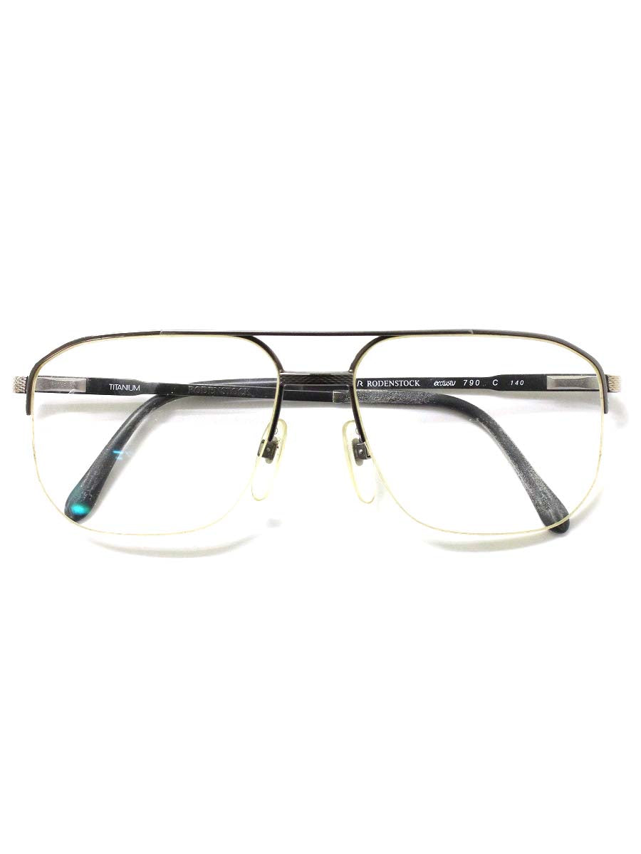 眼鏡RODENSTOCK ハーフリムメガネ（バネ蝶番）