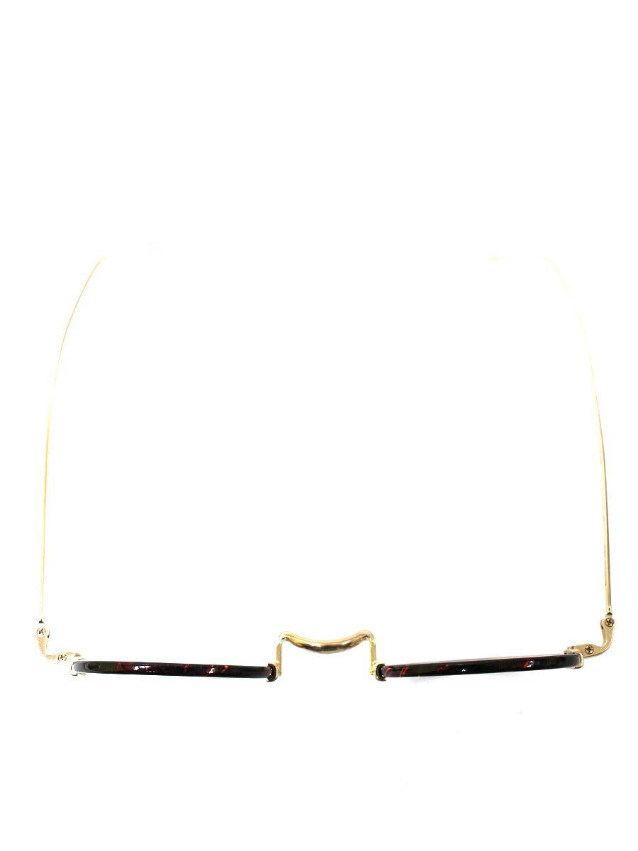 金子眼鏡 KV-10 DEMI メガネ ブラウン ラウンド べっ甲柄 IT77K1OPD8NK