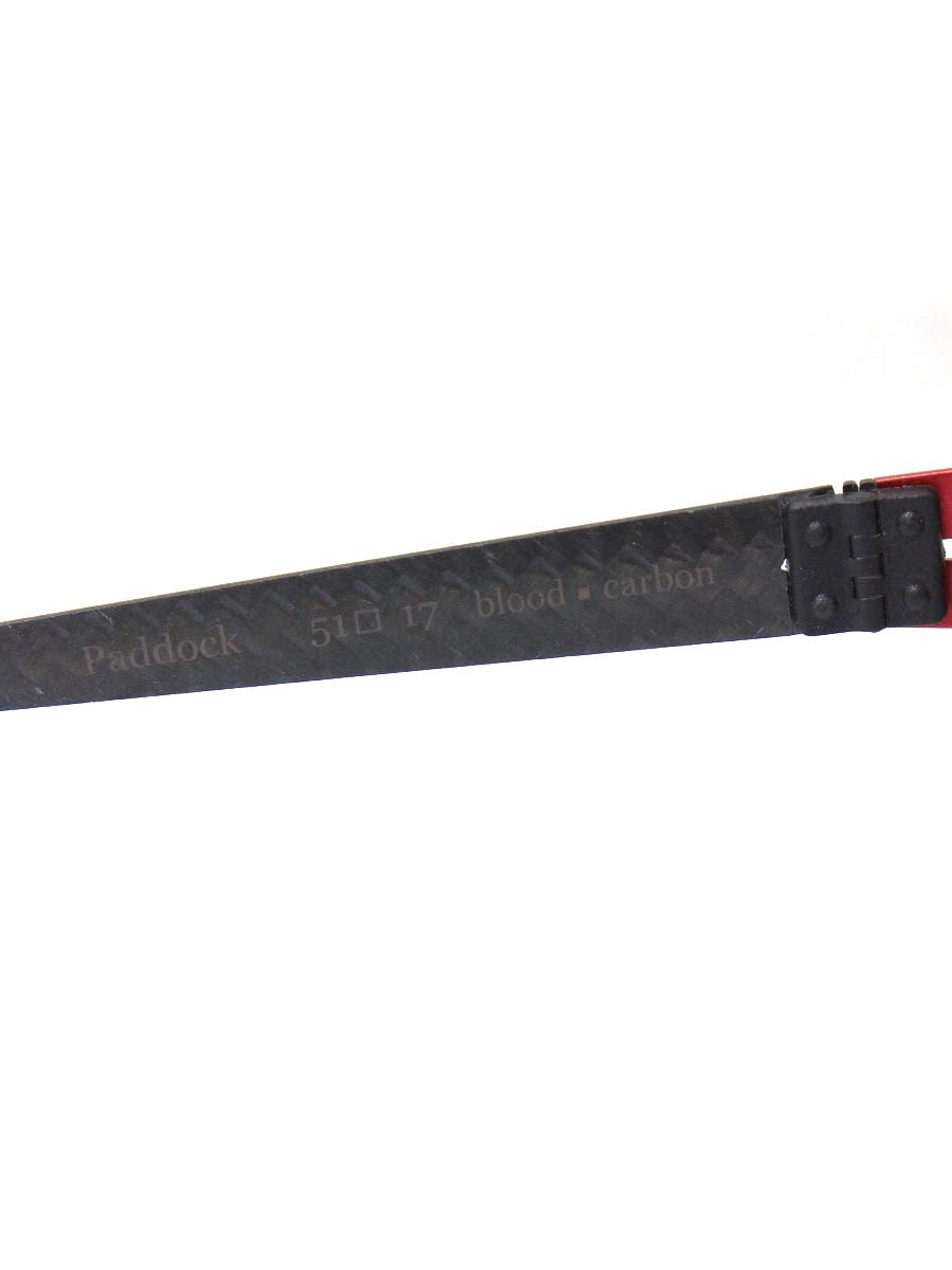 ベリンガー メガネ スクエア BLaC Paddock blood