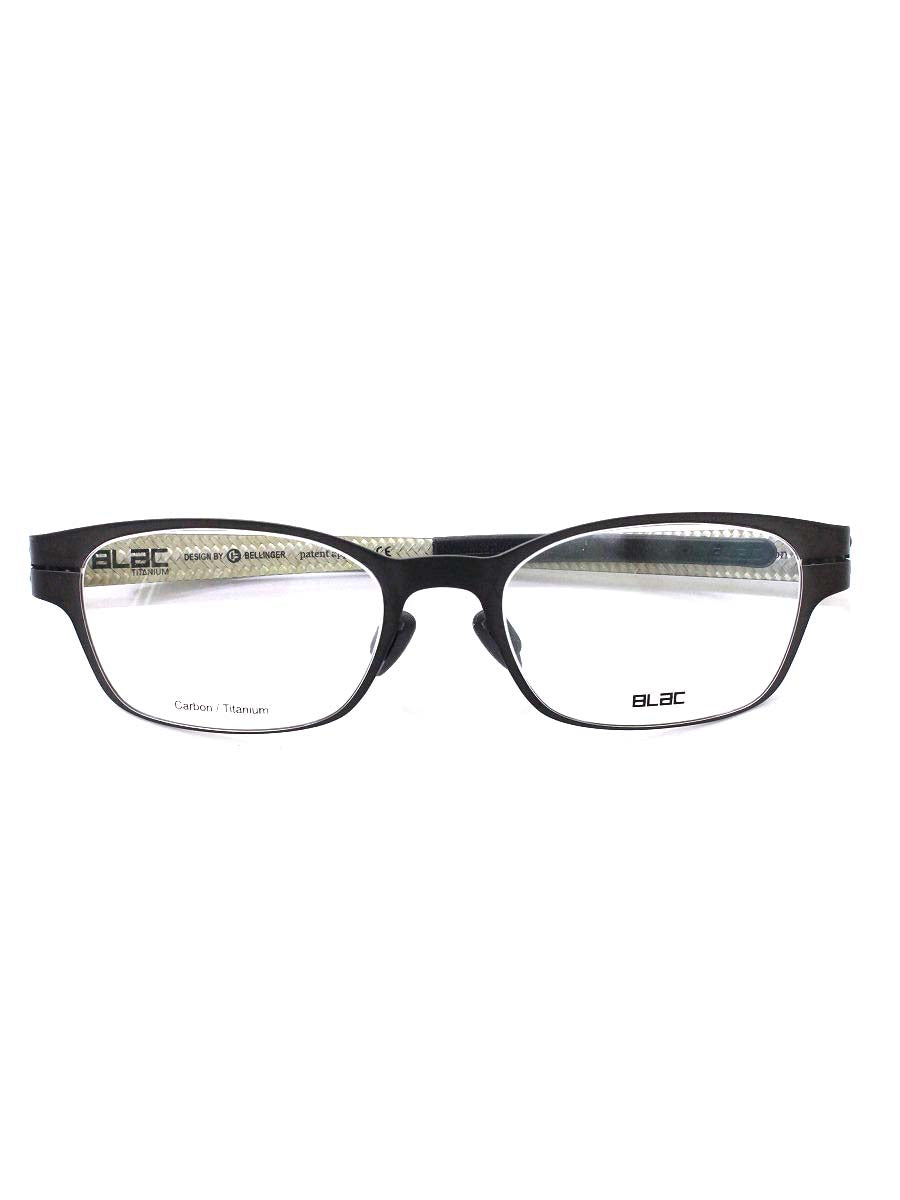 ベリンガー メガネ スクエア BLaC Piquet black