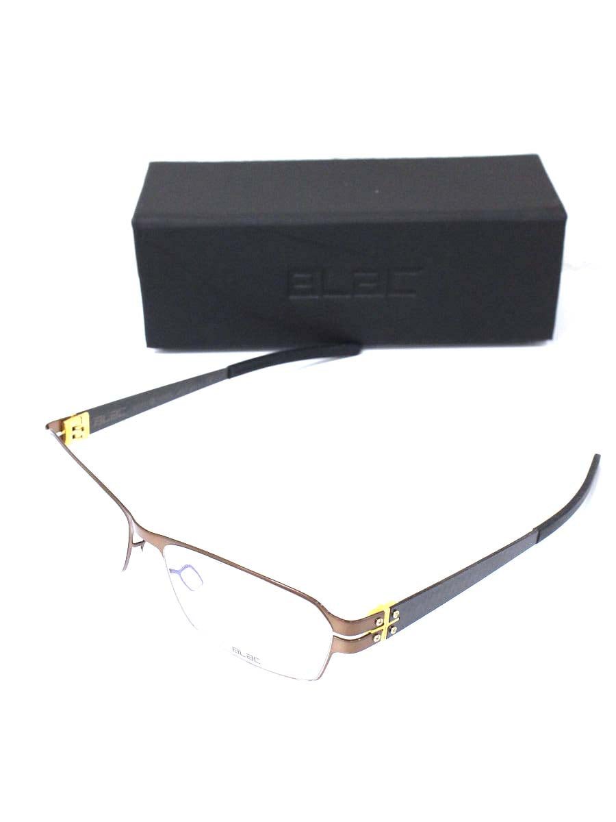 ベリンガー メガネ スクエア BLaC Biela chocolate