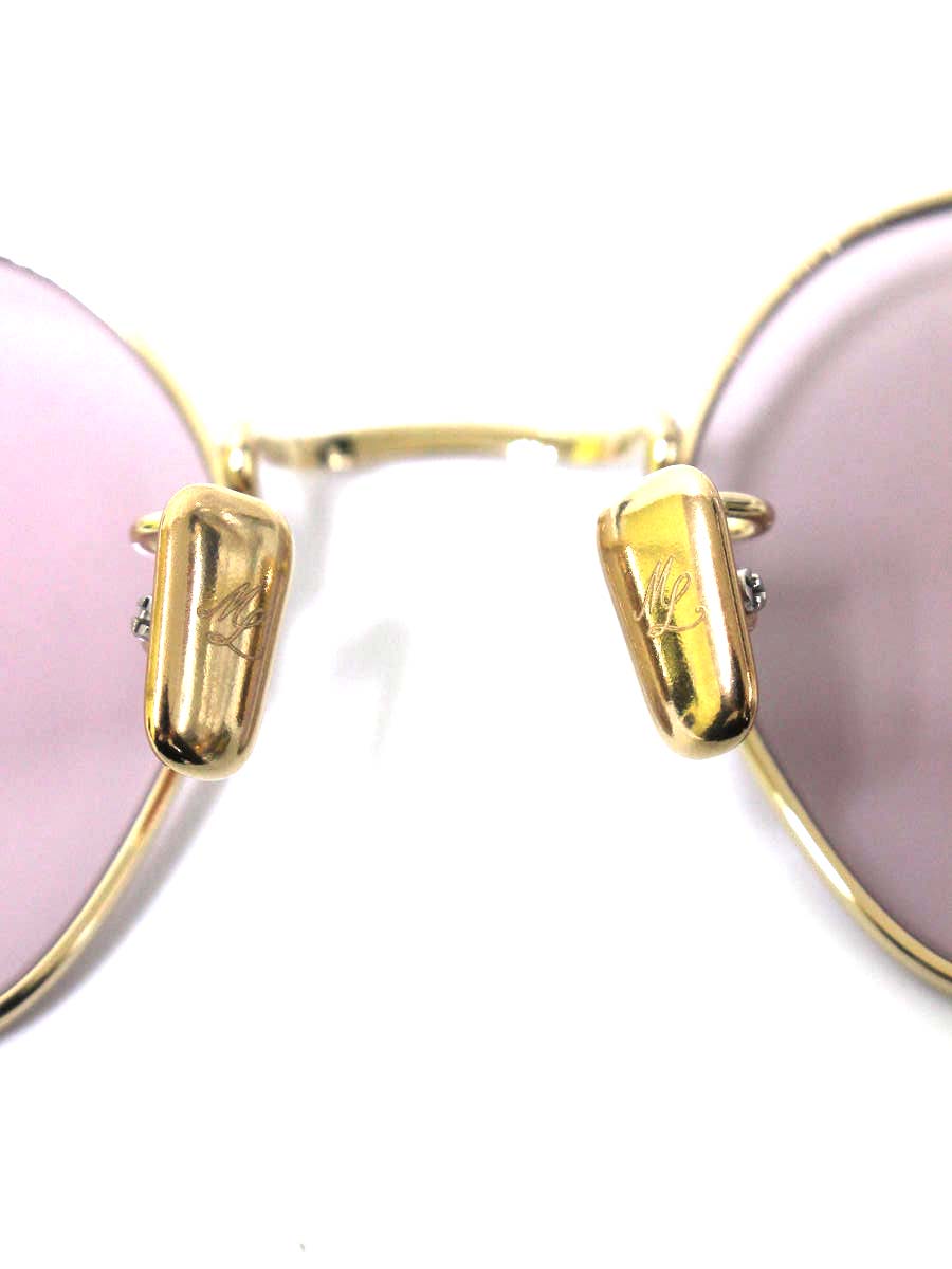 メゾンドリュクスルネッツ ML-103S サングラス ゴールド フルリム オーバル ITBSAPHWEH96