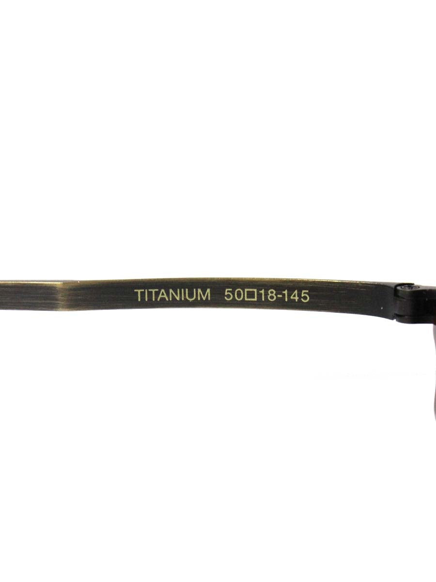 丹羽雅彦 NM-128 メガネ ブラウン レックスβ-TITAN コンビフレーム フルリム ウェリントン IT8VG7ZGH1EQ
