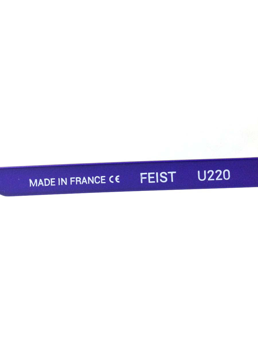 アンバレンタイン FEIST 眼鏡 パープル ウエリントン フルリム セルフレームチタン ITINN07RAW41