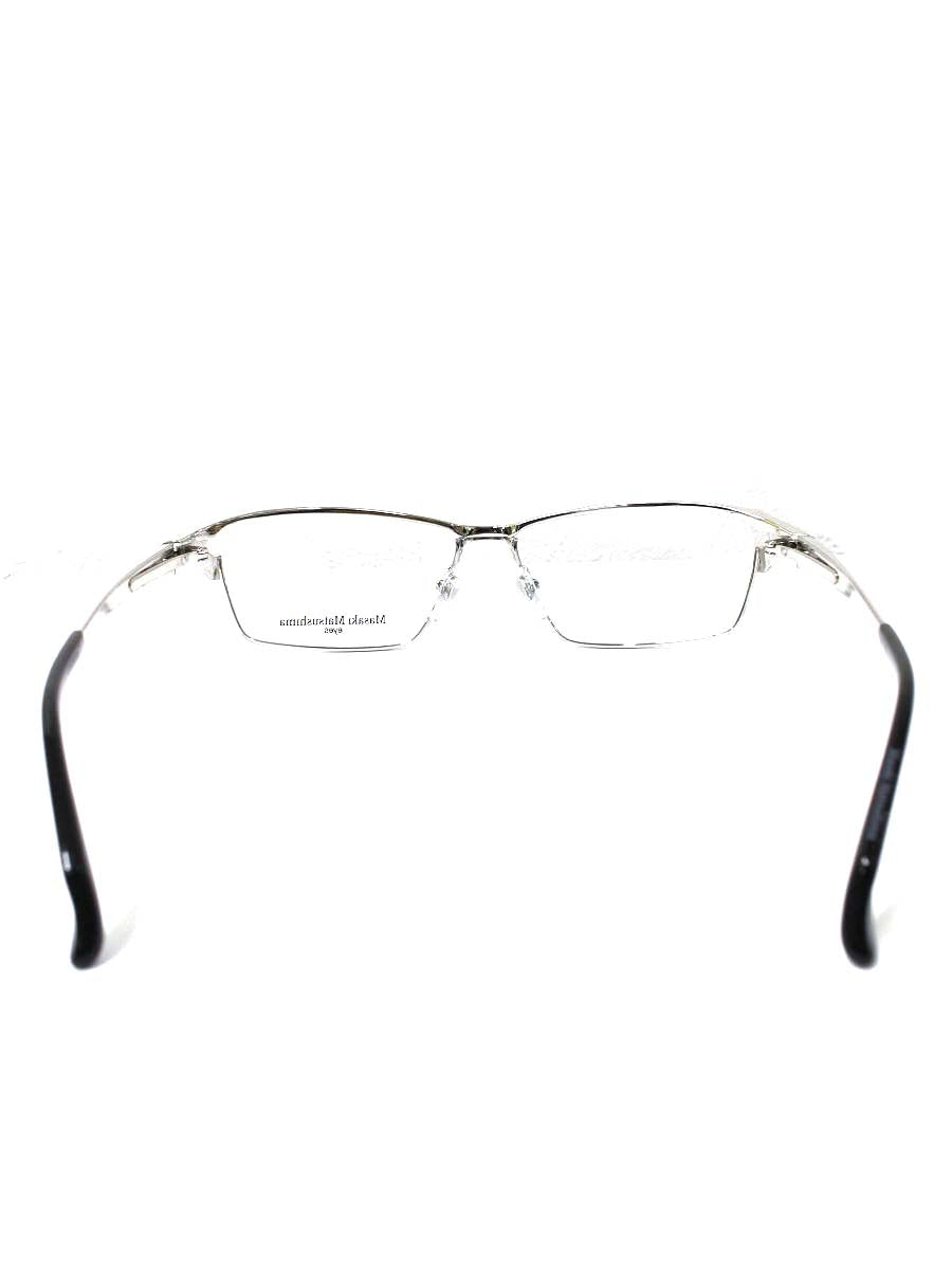 マサキマツシマ MF-1250 シルバー メタルフレーム フルリム スクエア ITGVAKI98QH4