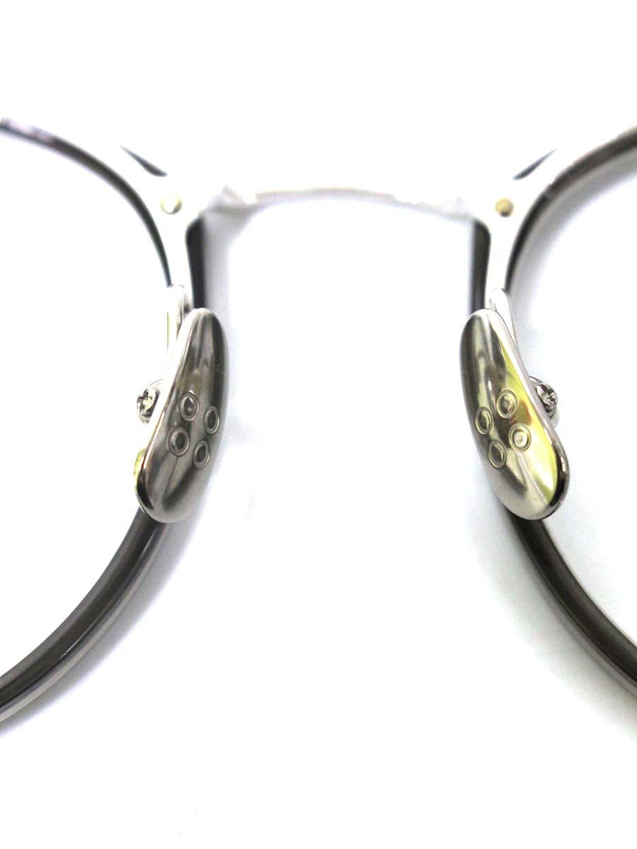 イエローズプラス BURTON C252 眼鏡 グレー コンビネーションフレーム IT5CF3R5FT1R