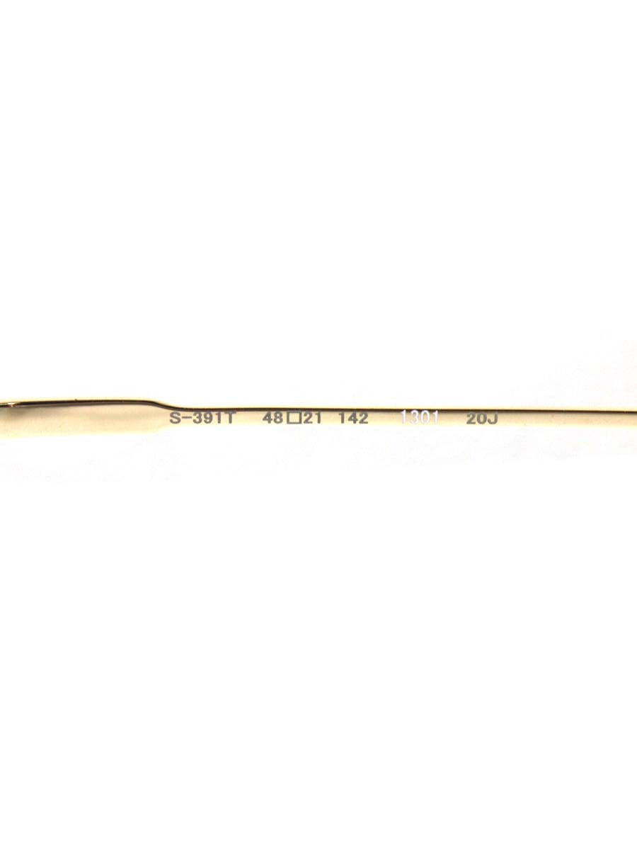 フォーナインズ S-391T 眼鏡 ゴールド チタンフレーム フルリム オーバル IT3ZTR51U9YO