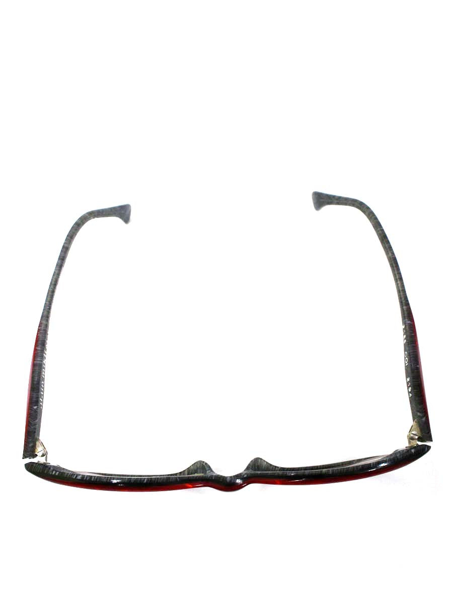 アランミクリ 2186 COL 2194 メガネ レッド オーバル ITR38XJZU0C5