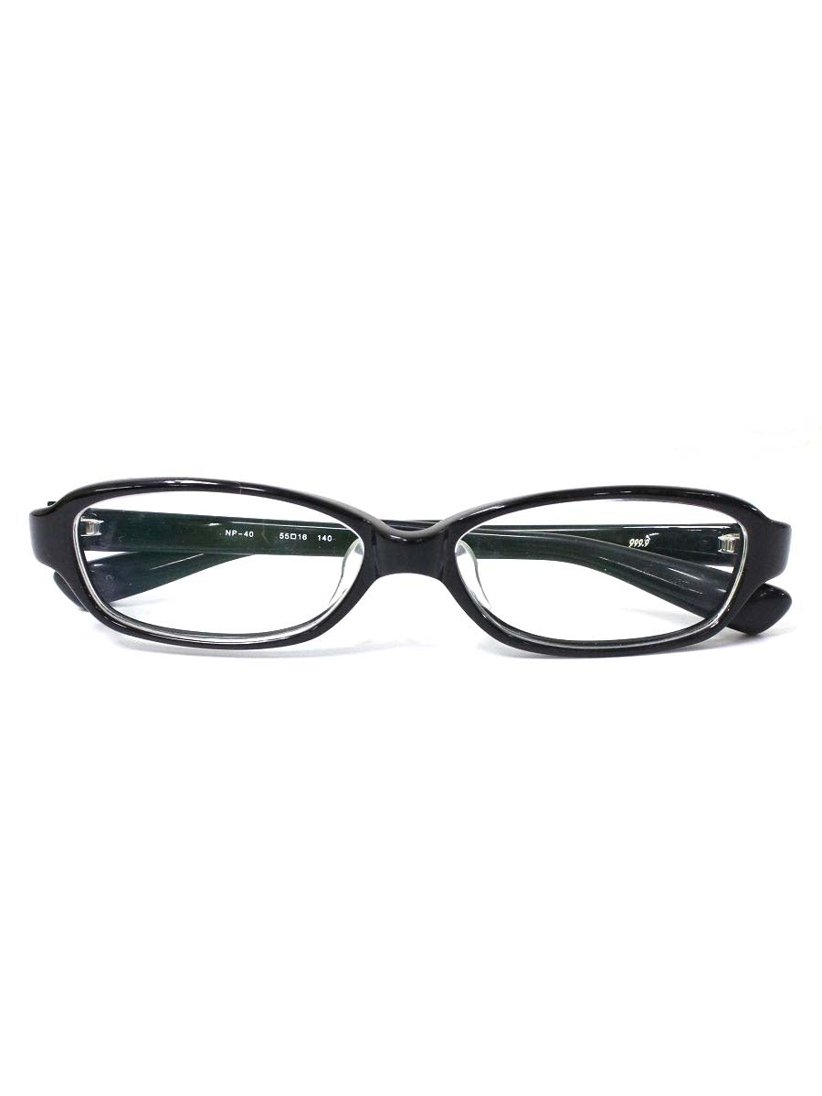 フォーナインズ NP-40 メガネ 眼鏡 ブラック スクエア プラスチックフレーム IT498VZZTXHK