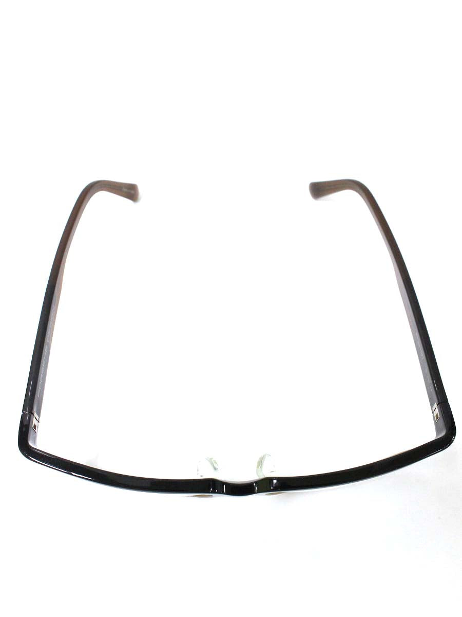 ポルシェデザイン P8191 サングラス ブラウン フルリム スクエア 幾何柄 ITQTTWZLHWPA