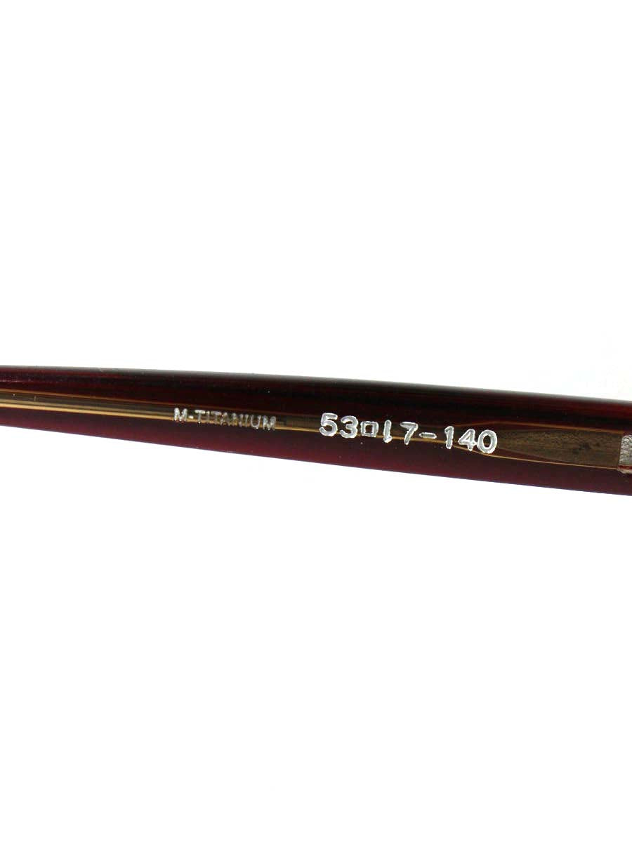 金子眼鏡 KT16 メガネ ブラウン スクエア IT4SZ6OXBDK2