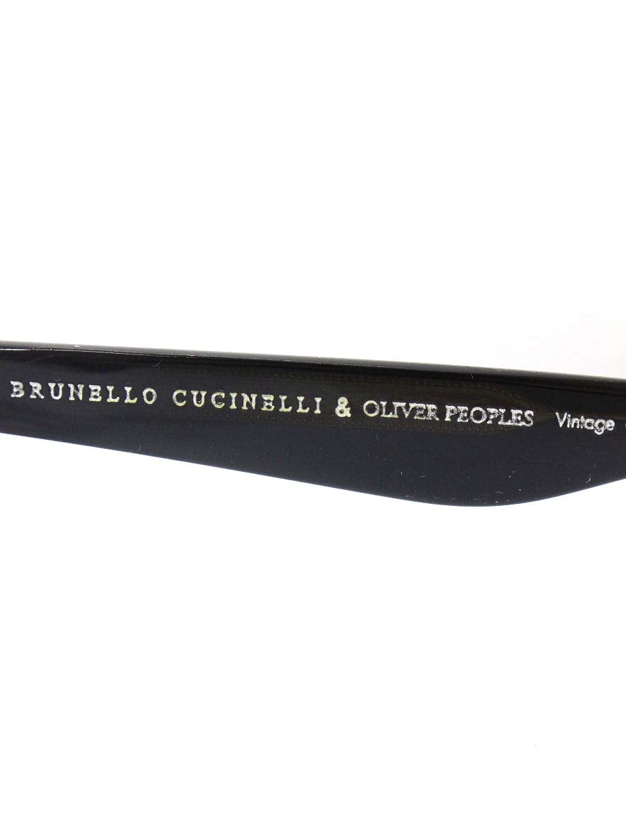 オリバーピープルズ BRUNELLO CUCINELLI Griffo OV5499SU メガネ 眼鏡 ブラック ブルネロクチネリ クリア フルリム ウェリントン IT7483FP5HK4