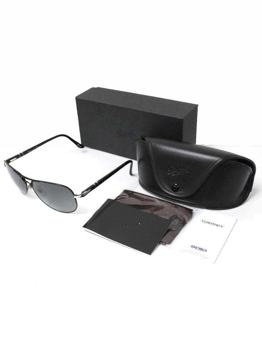 ペルソール 2393-S サングラス ブラック ティアドロップ ITH4RQPZKCL2