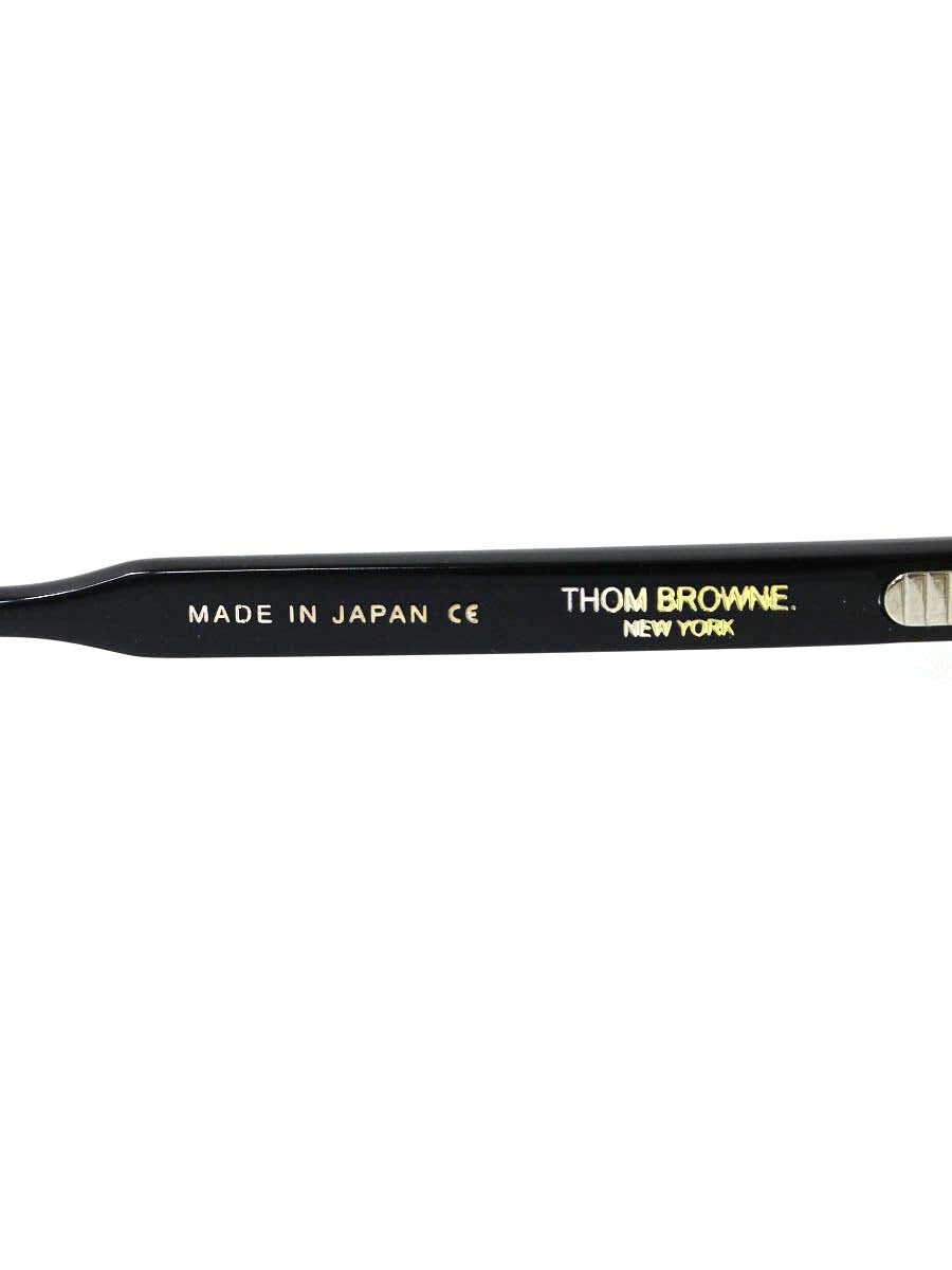 トムブラウン TB-702-A-BLK-GLD-47 メガネ ブラック ボストン ITF2C16MK20D