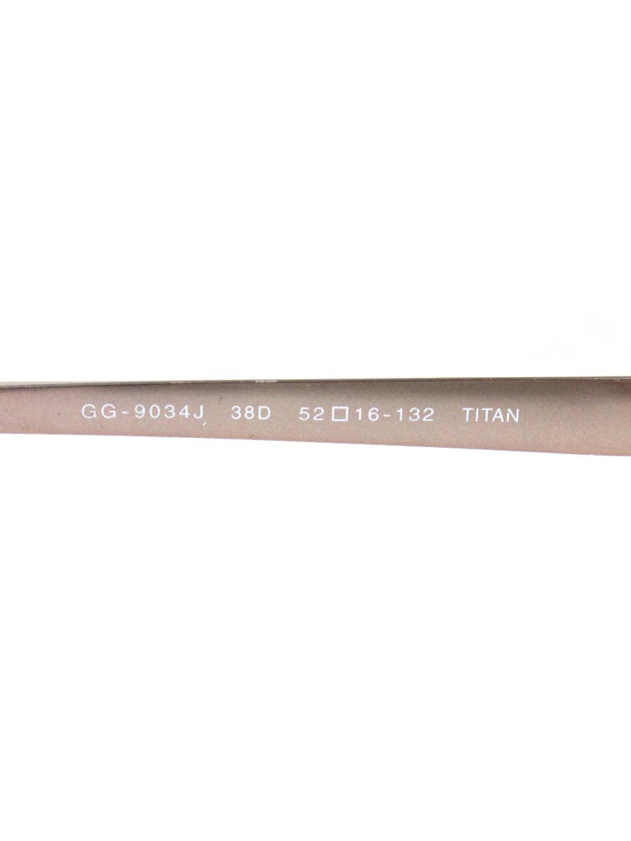 グッチ GG9034 眼鏡 ピンク メガネ スクエア ITB521LH7NTK