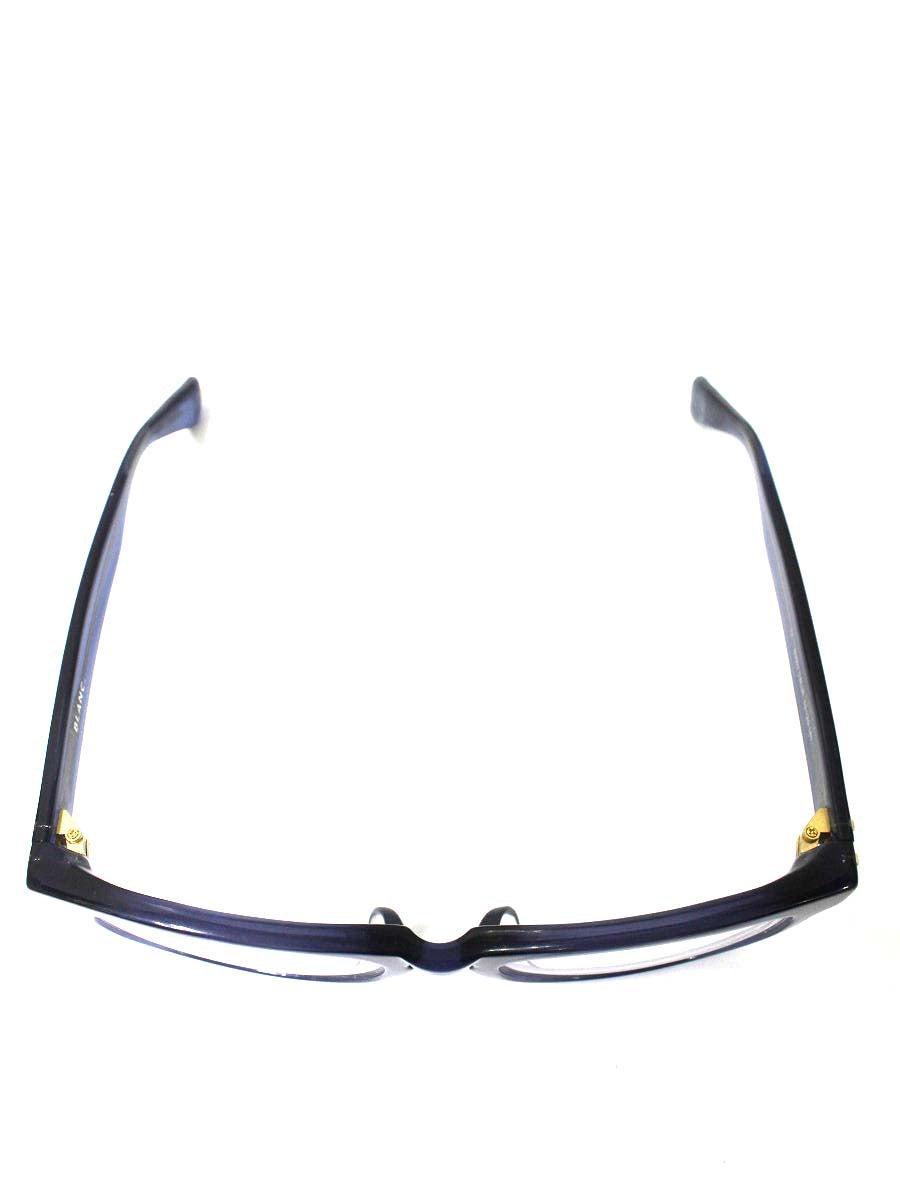 ブラン B0003 メガネ ブルー ウエリントン フルリム セルフレーム IT3T3MXP18YG