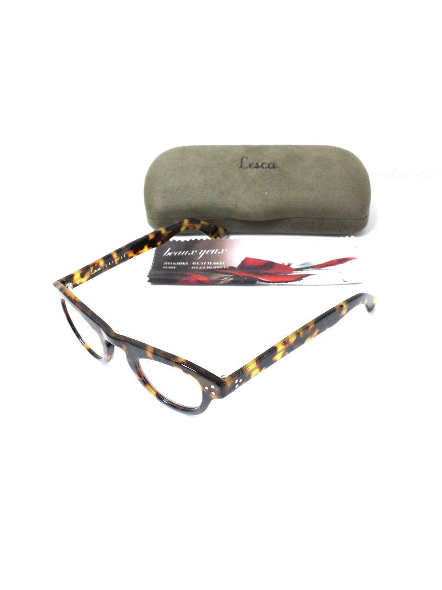 レスカルネティエ ARTHUR メガネ ブラウン ボストン COL.11 IT98WQEED3FA