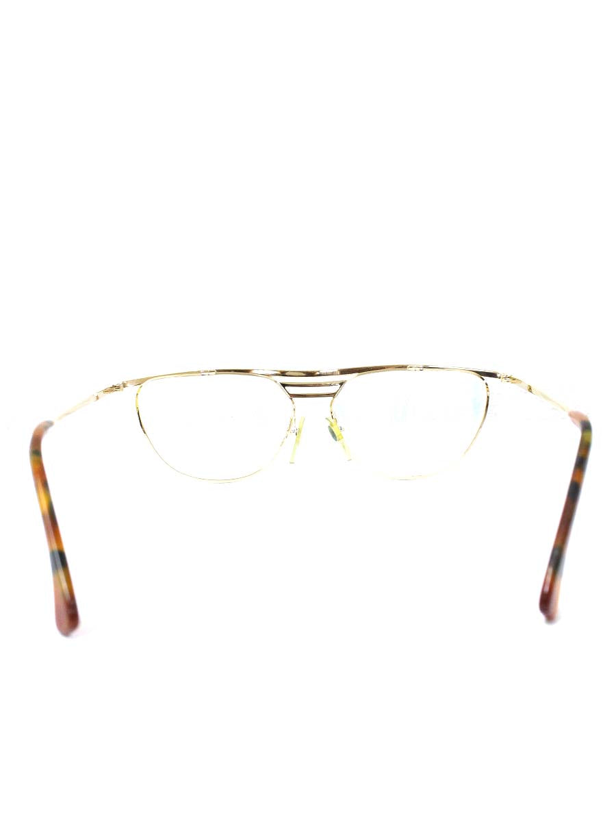 アランミクリ 2669 0324 メガネ ゴールド べっ甲柄 多角形フレーム ITZ5N5MFJ4T4