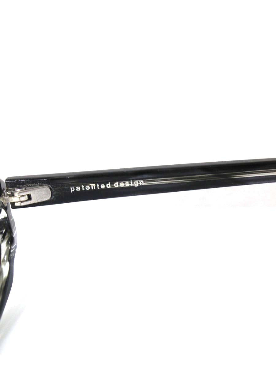 ボズ RIKITA0505 メガネ グレー オーバル フラワーモチーフ ITSU0YADTVZY