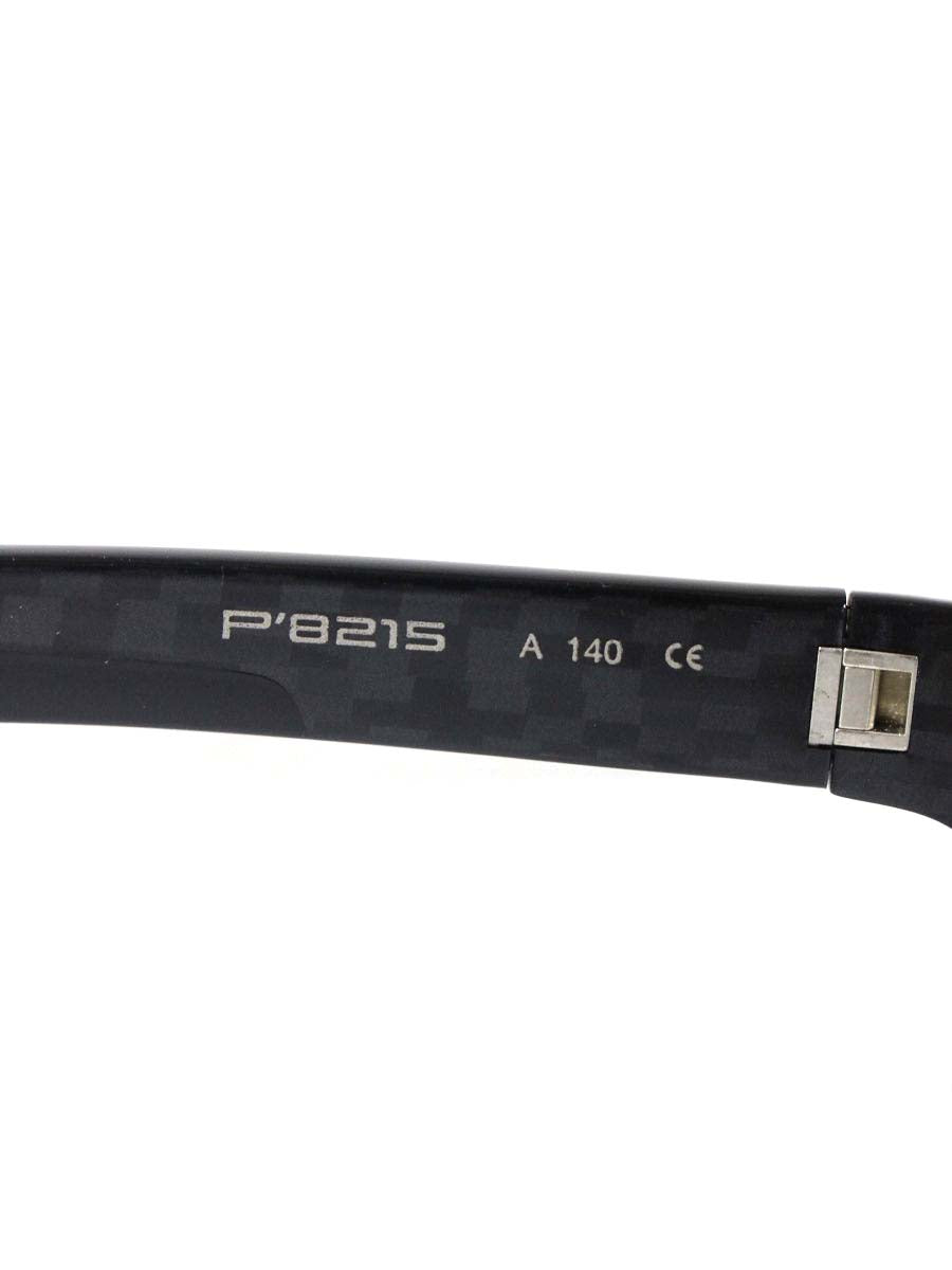 ポルシェデザイン P8215 メガネ 眼鏡 ブラック フルリム スクエア 幾何柄 ITC9Q9F1KK8M