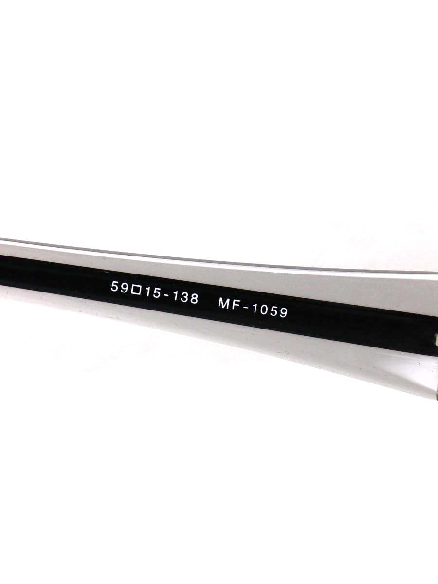 マサキマツシマ MF-1059 サングラス ブラック リムレス スクエア ITYC4V7WHUH0