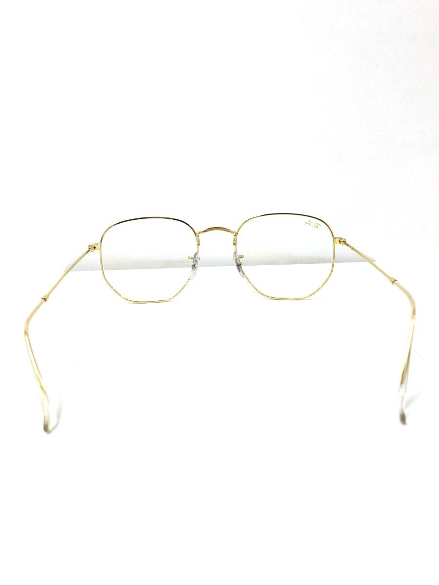 レイバン RB3548 メガネ ゴールド ヘキサゴン 六角シェイプ メタルフレーム ITZGBFKQFZHG