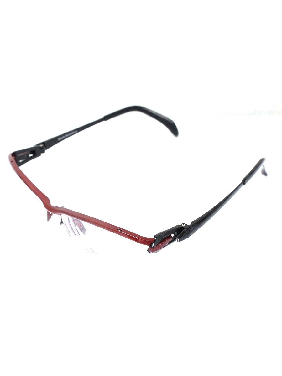 マサキマツシマ MF1184 メガネ レッド ツートンカラー ITMKXECDMXOQ