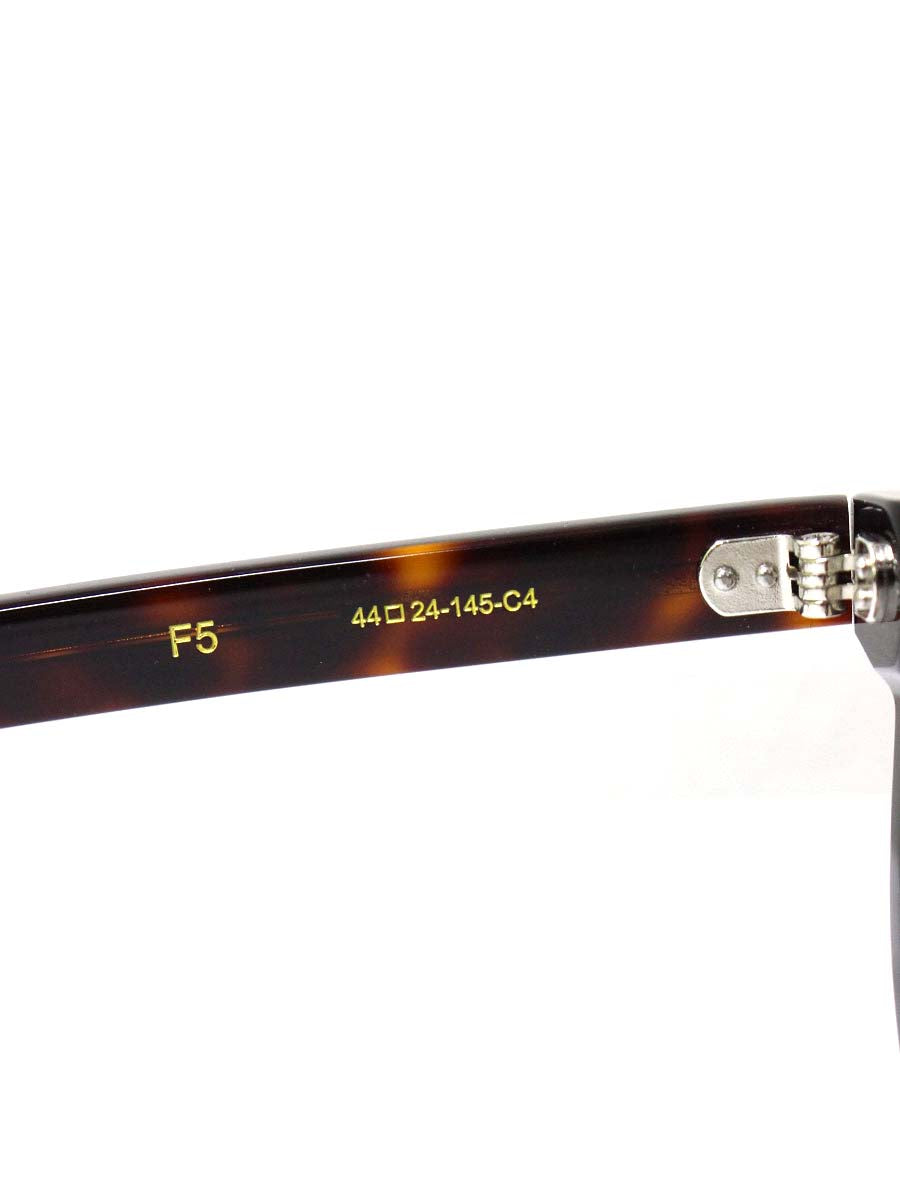 フューバイニュー F5 メガネ 眼鏡 ブラウン ハバナ プラスチック ボストン ITH61428LJ82