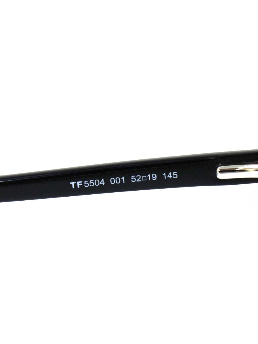 トムフォード TF5504 メガネ ブラック サーモントブローフレーム ITEPZPTW7ML6