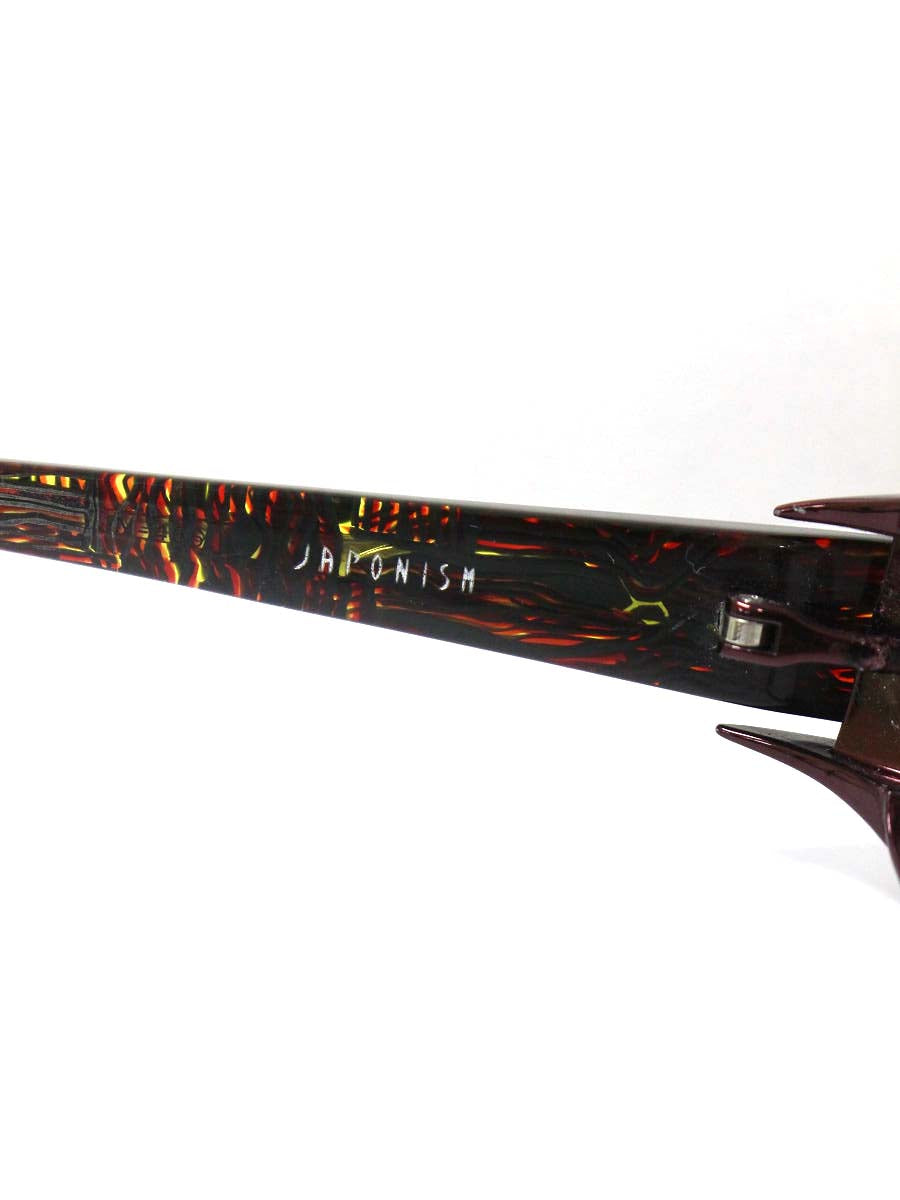 ジャポニスム JN-466 メガネ ワインレッド ITN8EMBC803U