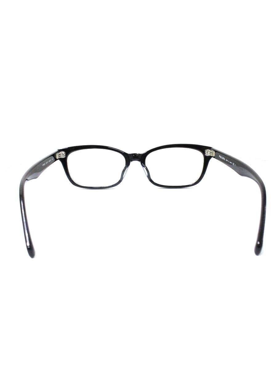プラダ VPR20N メガネ ブラック ロゴ ITQYHPGZYYKW