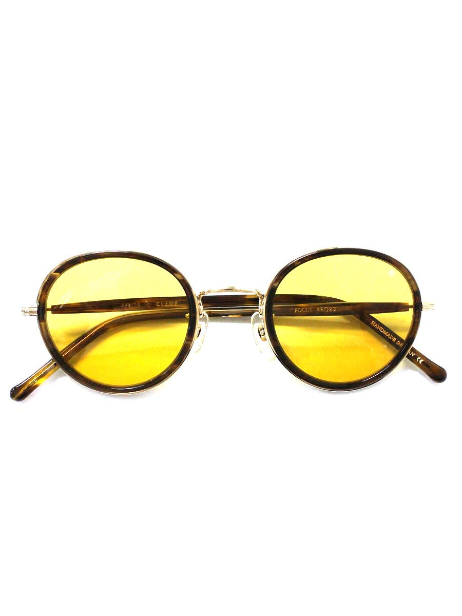 ayame(アヤメ) ×CLANE サングラス ブラウン フォーカス IT5YTOE4JX9D