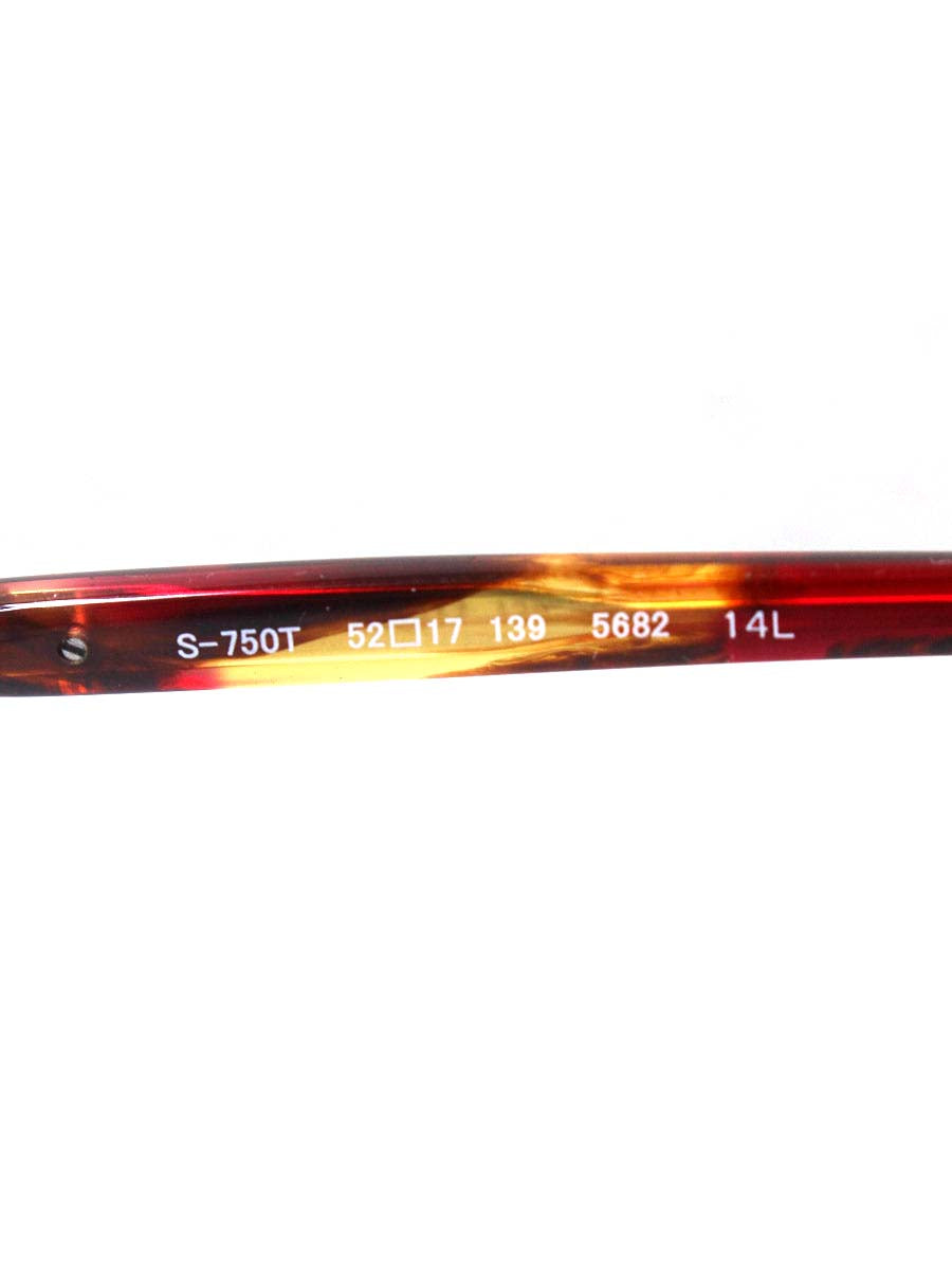 フォーナインズ S-750T メガネ ワインレッド オーバル ITFF6CJGP1EK