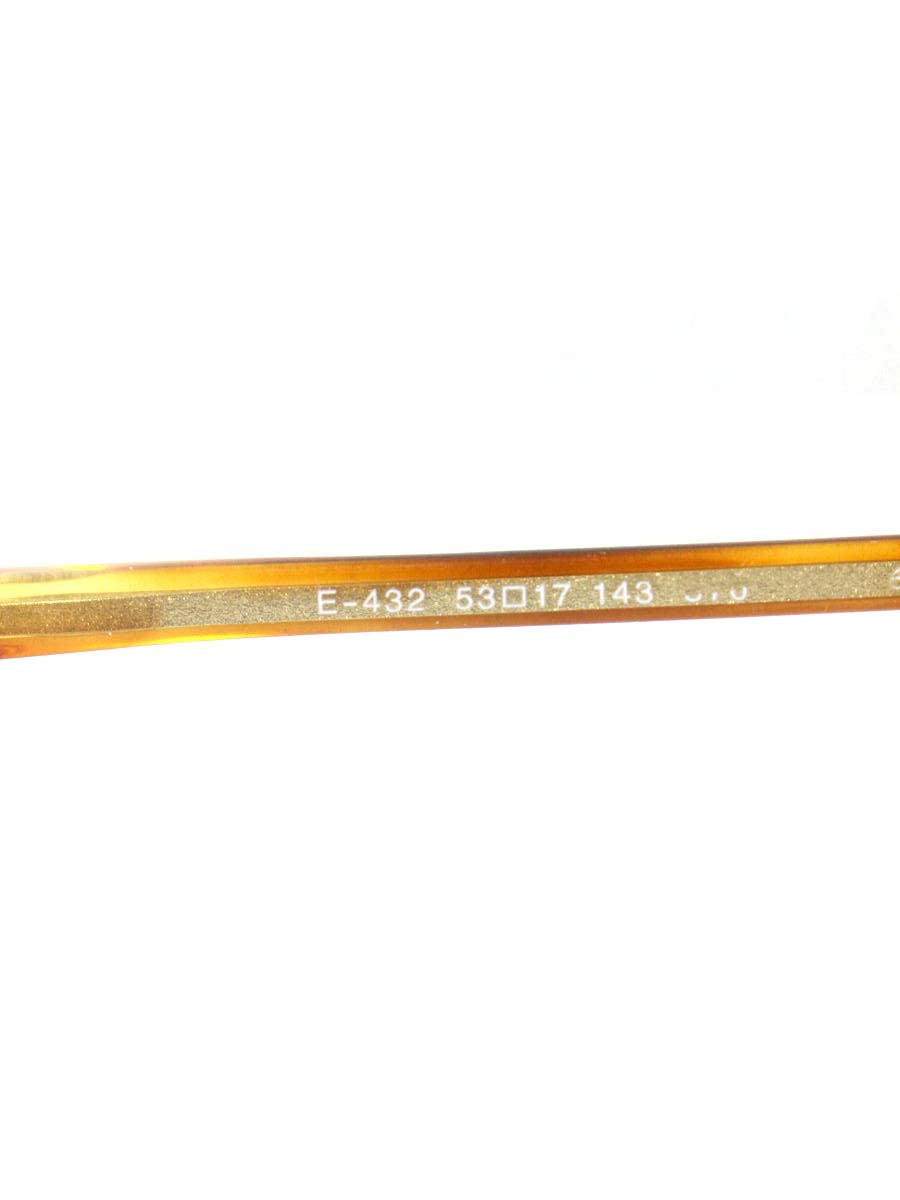 フォーナインズ E-432 メガネ ブラウン べっ甲柄 スクエア ITPXT9KQ22RK