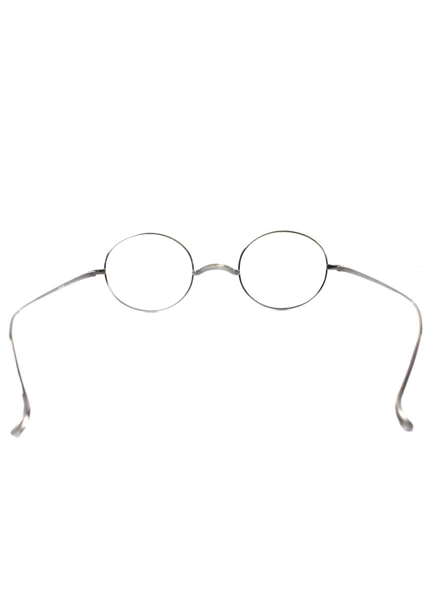 井戸多美男 T461 メガネ シルバー ラウンド 一山ブリッジ ITJD6C500U2O