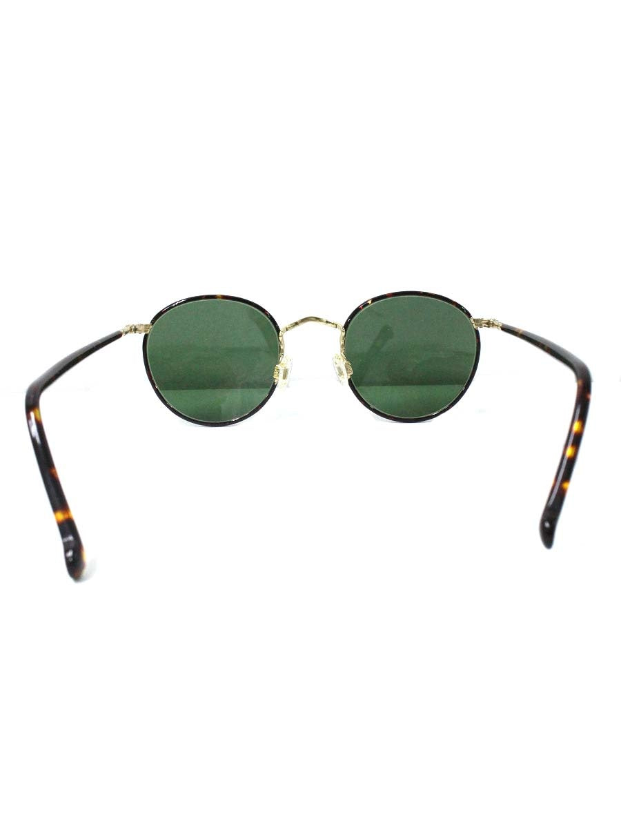 モスコット サングラス ブラウン べっ甲 メタルフレーム フルリム ボストン ITR90SMOJ670