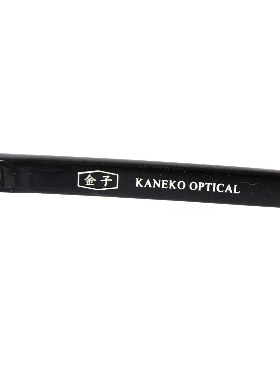カネコ オプティカル KOS-28 メガネ ブラック 金子 ウェリントン セルロイド ITXF1BAQNQCG