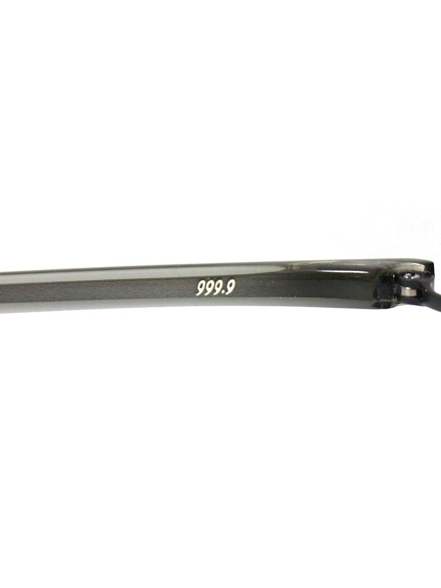 フォーナインズ S-46T 1154 メガネ グレー オーバル コンビ IT7LVVFRD5KO