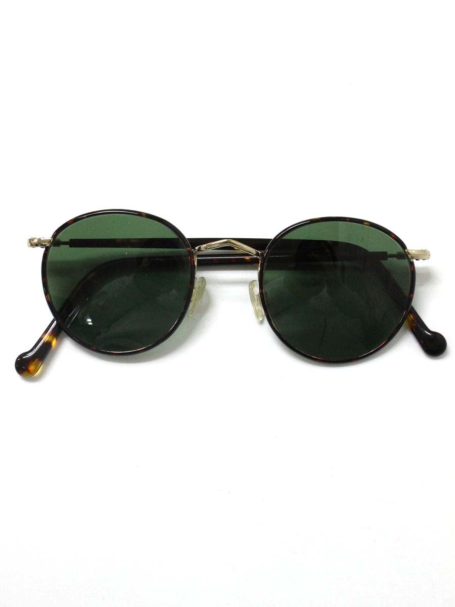 モスコット サングラス ブラウン べっ甲 メタルフレーム フルリム ボストン ITR90SMOJ670