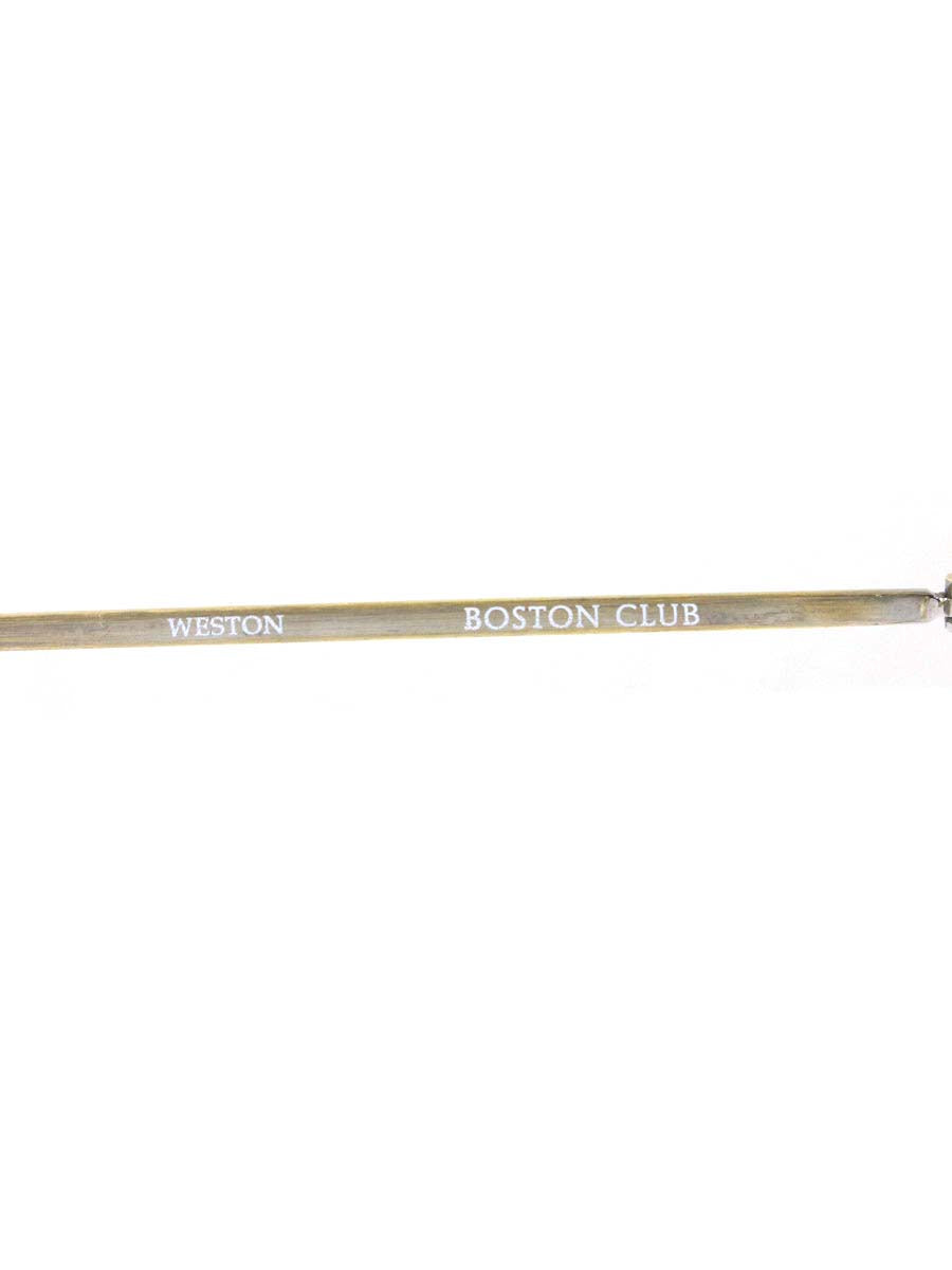 ボストンクラブ メガネ シルバー ウエストン メタルフレーム フルリム ボストン IT1W11WJRZMB