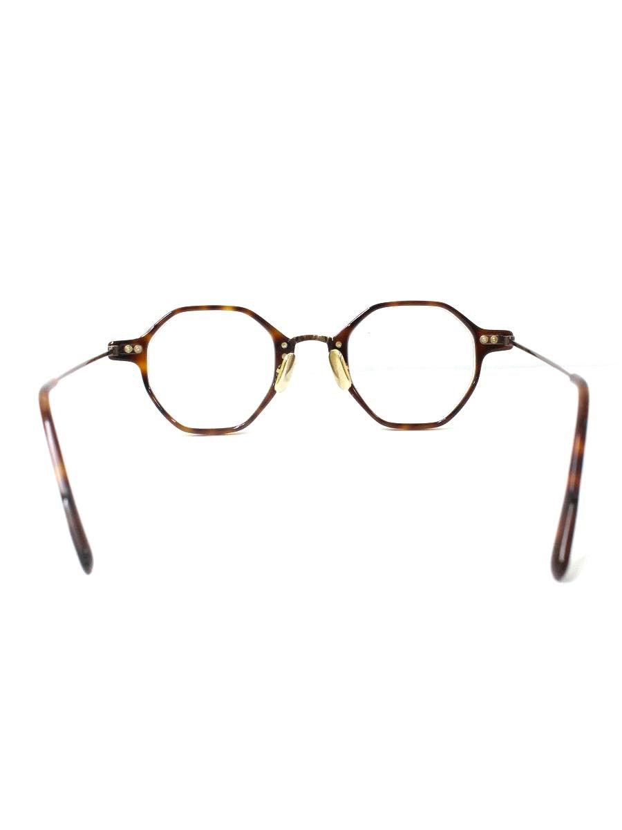 オージーバイオリバーゴールドスミス メガネ オクタゴン べっ甲柄 ITIBG6CT5KDG