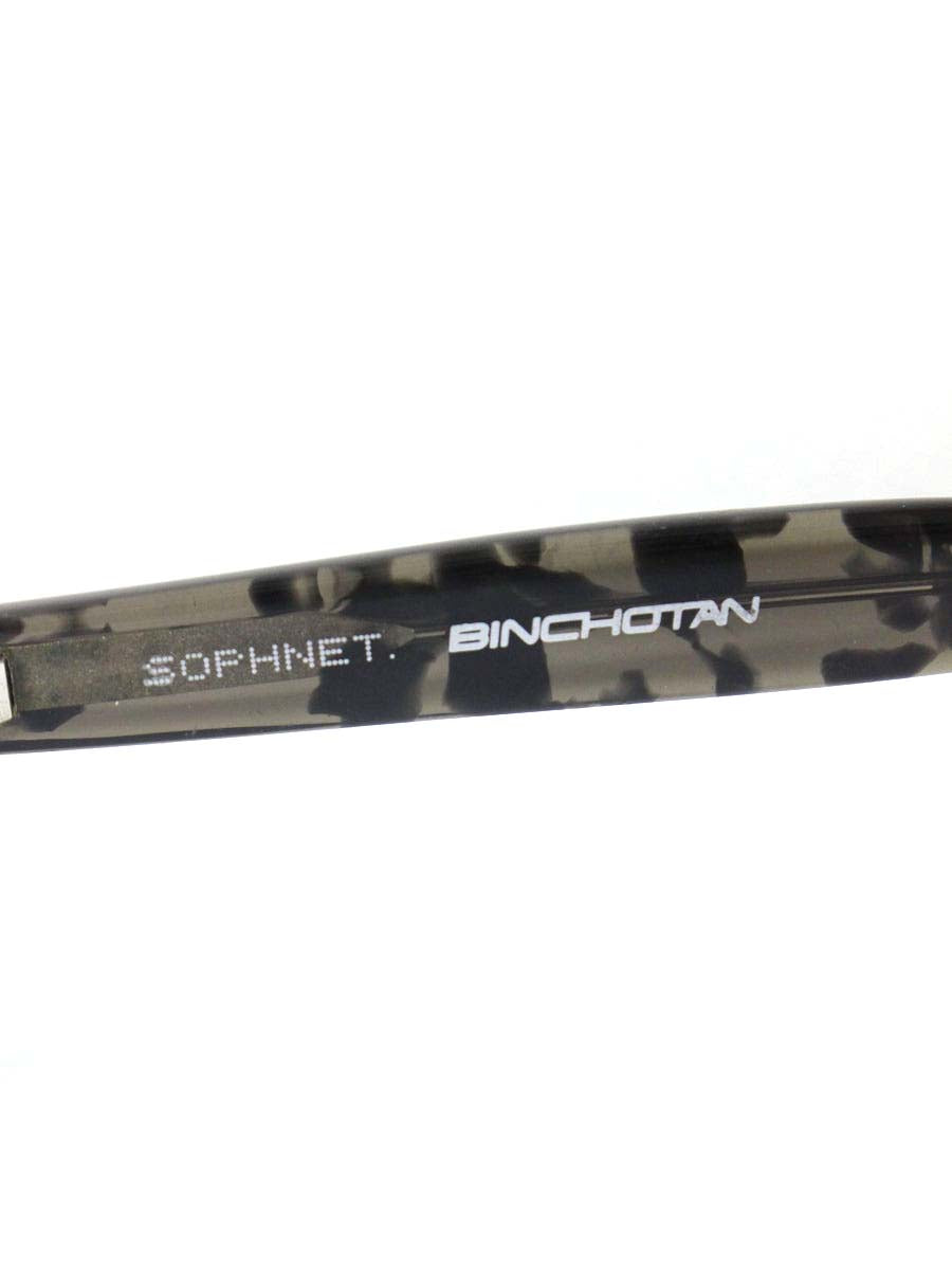 金子眼鏡 眼鏡 ブラック メガネ SOFHNET BINCHOTAN IT9UCXJMEXR6