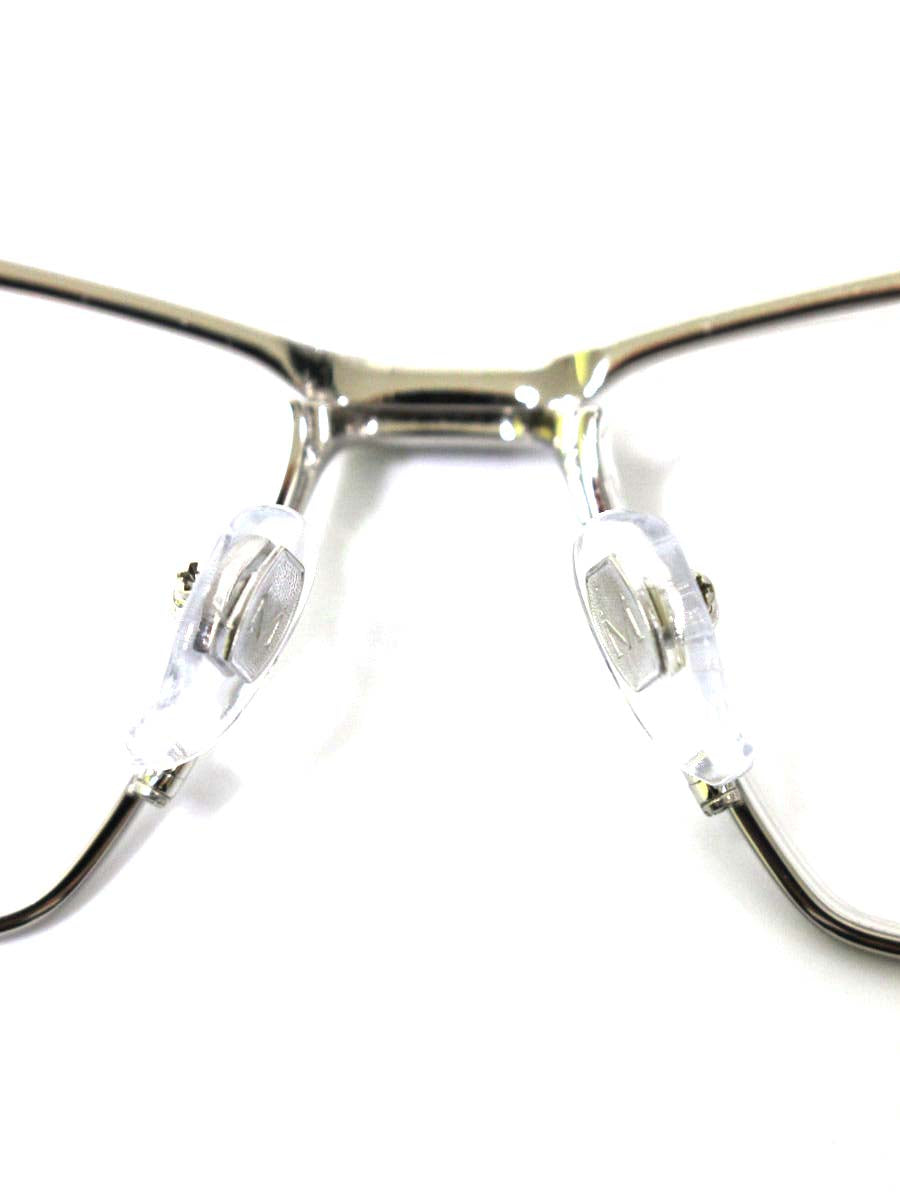 マサキマツシマ MF-1250 シルバー メタルフレーム フルリム スクエア ITGVAKI98QH4