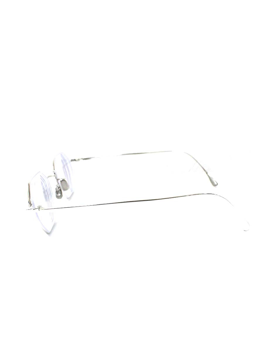 アイヴァン7285 192 メガネ シルバー オクタゴン フルリム チタンフレーム IT3WHP0TMSH6