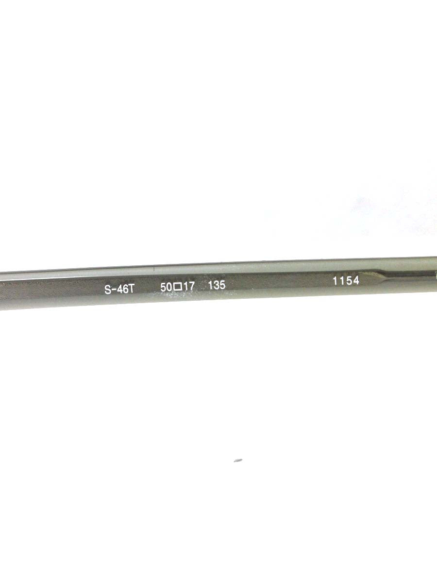 フォーナインズ S-46T 1154 メガネ グレー オーバル コンビ IT7LVVFRD5KO