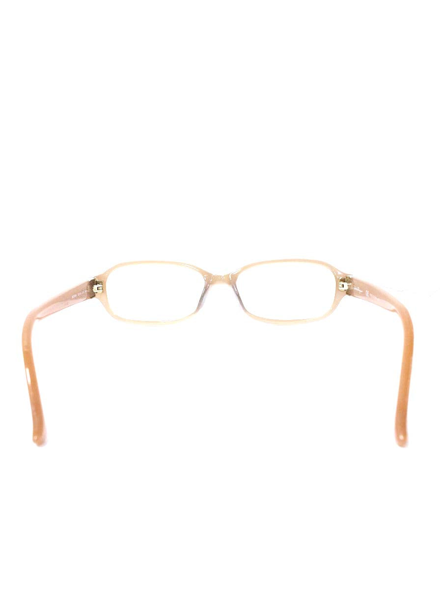 サルヴァトーレフェラガモ 2709A-261 メガネ ブラウン セルフレーム フルリム スクエア ITCTHTBQA80G